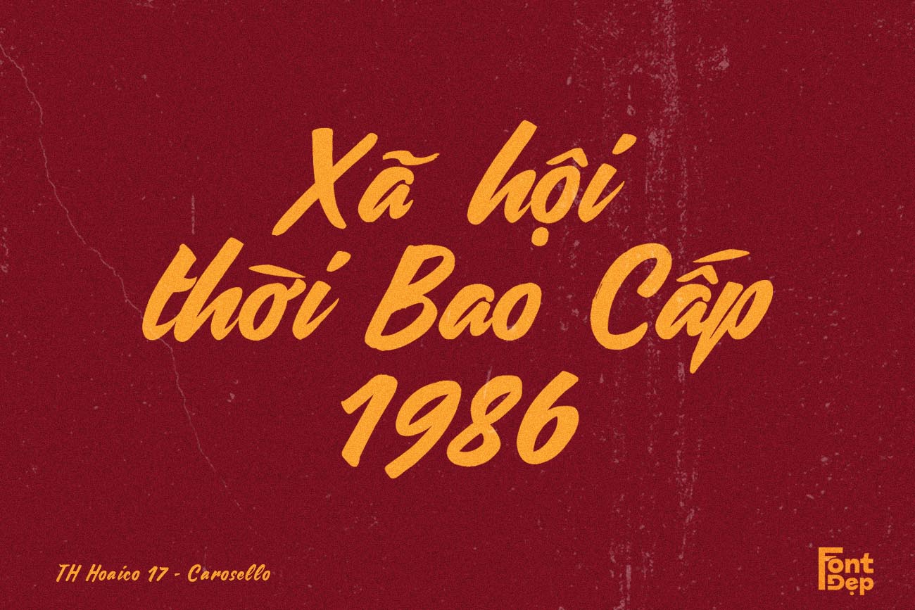 2 font chữ Sài Gòn xưa Việt hóa cho thiết kế bảng hiệu